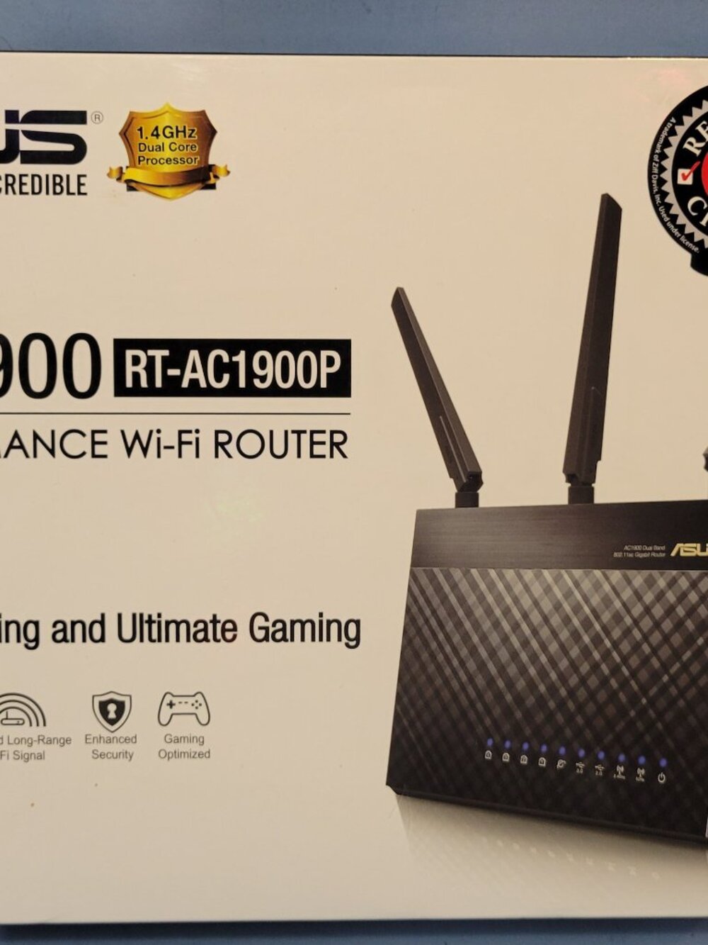 ASUS RT-AC1900P Dual-Band Gigabit Wi-Fi Router